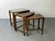 Brown Vintage Mid-Century Modernist Danish Set of Nesting Tables, 1960s, Set of 3 For Sale - Image 8 of 8