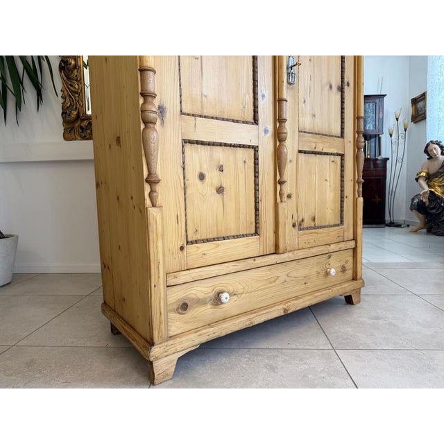 Gründerzeit Farmhouse Cupboard in Softwood For Sale - Image 14 of 17