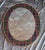 Vintage Oval Wall Mirror, 1970s For Sale - Image 4 of 4