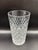 English Mid 20th Century Cut Crystal Highball Tumblers With Diamond Pattern - 5 Piece Set For Sale - Image 3 of 12