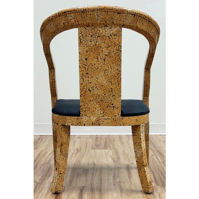 Vintage Tessellated Dining Table and Four (4) Chairs For Sale - Image 9 of 15