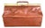Vintage Leather Weekender Doctors Style Bag With Brass Frame Made Exclusively for Mercedes-Benz For Sale