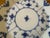 1960s 1960s Royal Copenhagen Blue Fluted Full Lace Porcelain Plate For Sale - Image 5 of 7
