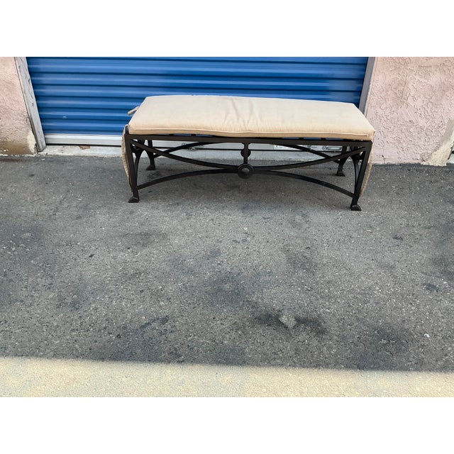 Kreiss Kreiss Mykonos Patio Bench For Sale - Image 4 of 9
