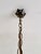 Venetian Style Beaded Brass Chandelier with Pink Murano Glass Drops, Italy, 1950s For Sale - Image 15 of 18