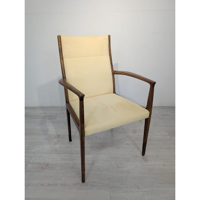 Wood Mid-Century Modern Style Danish Armchair in Wood, 1960s For Sale - Image 7 of 18