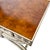 1960 Neoclassical Regency Style Burl Walnut & Painted Curule Accent Tables by Heritage - Pair For Sale - Image 9 of 15