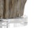 This modern ceramic lamp with a gray/taupe finish, gold detailing and a crystal base was inspired by the texture of the...