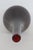 Late 20th Century Ruby Red Teardrop Art Glass Vase Hand Blown Mid Century Modern Style 5083b For Sale - Image 5 of 13