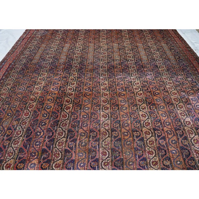 Fine Antique Tribal Qashqai Rug 8'4'' X 15'4'' For Sale - Image 11 of 12