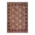 Boho Chic 1990's Floral Pak-Persian Black/Black Wool Rug - 10'1'' X 13'7'' For Sale