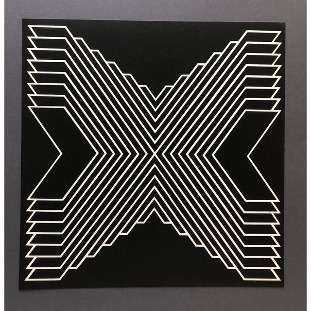 Untitled by Janos Fajo for Edition Panderma, Basel, 1966This serigraph, titled Untitled, is a work by Janos Fajo. Produced...