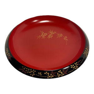 Vintage Japanese Wajima-Nuri 菓子鉢 Kashi-Bachi Confectionery Lacquer Bowl