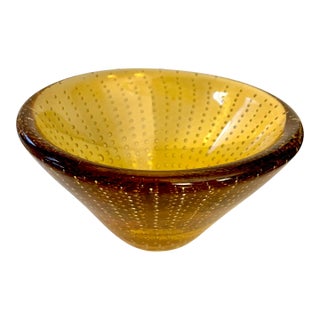 1950s Bullicante Bowl Style After Carlo Scarpa For Sale