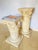 Corinthian Style Columns in Travertine, Italy, 1940s, Set of 2 For Sale - Image 4 of 16
