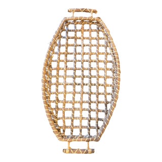 Wicker Tray For Sale