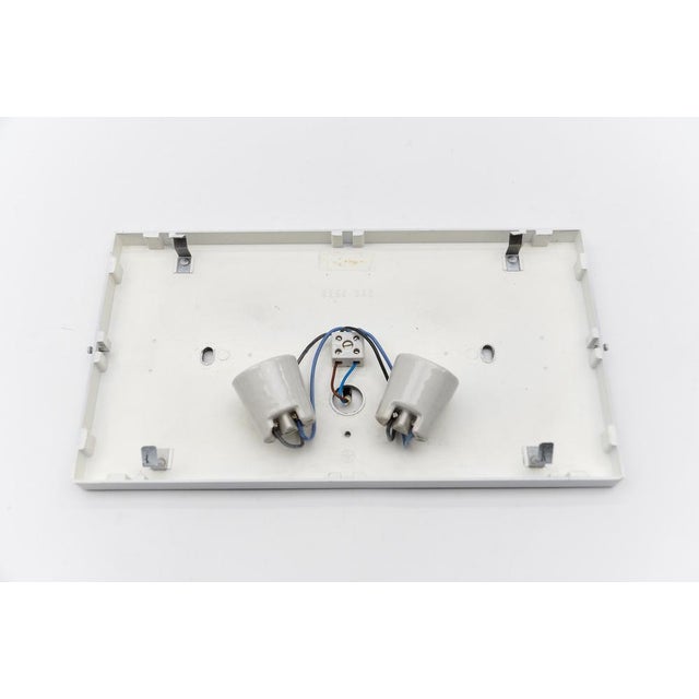 Large Square Bubble Glass Flush Mount by Bega, 1960s For Sale - Image 15 of 18