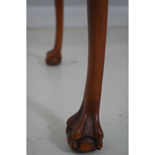 Italian Chippendale Style Olivewood Tea Table For Sale - Image 13 of 18