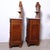 Antique Bedside Tables with Marble Backsplashes and Bases, Late 19th Century, Set of 2 For Sale - Image 14 of 18