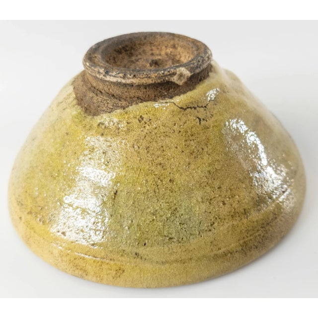 Ceramic 19th Century Japanese Signed Peachbloom Raku Chawan Tea Bowl For Sale - Image 7 of 13