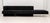 Vladimir Kagan "Omnibus" Black Suede Upholstered Sofa, with lucite base. 28" H x 120" W x 32" D; seat: 17" H. Provenance:...