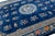 Antique Chinese Wool Rug – Blue Field, Floral Medallion, Early 20th Century For Sale In New York - Image 6 of 11