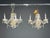 Hollywood Regency 1960s Maria Theresa Style, Venetian Chandeliers, Crystal, Brass - a Pair For Sale - Image 3 of 18