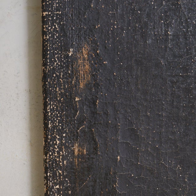 Off-white Vintage French Oil on Canvas Painting of a Classical Caryatid No. 02 For Sale - Image 8 of 10