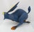 Hand-carved and hand-painted Oaxacan Alebrije sculptural figurine depicting a running rabbit. Hand crafted from copal wood...