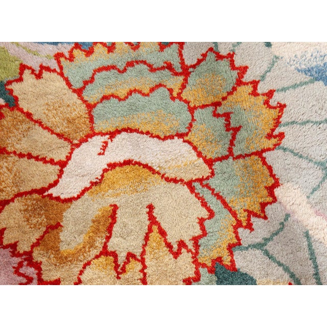 Doris Leslie Blau Vintage Chinese Deco Rug For Sale - Image 4 of 8