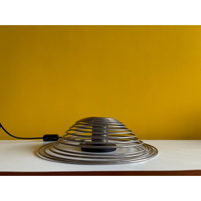 Spring Table Lamp by Angelo Mangiarotti for Candle, 1970s, in Very Good conditions. Designed 1970 to 1979 I have official...