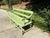 1910s Green Garden Bench For Sale - Image 4 of 4