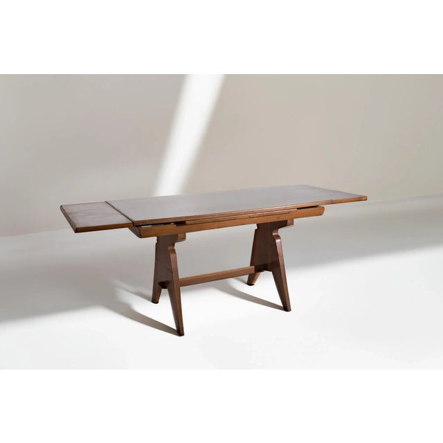 Extendable Wooden Dining Table by Paolo Buffa, 1950 For Sale - Image 10 of 10