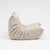 Togo Lounge Chair in Cream Tissue by Michel Ducaroy for Ligne Roset For Sale - Image 3 of 15