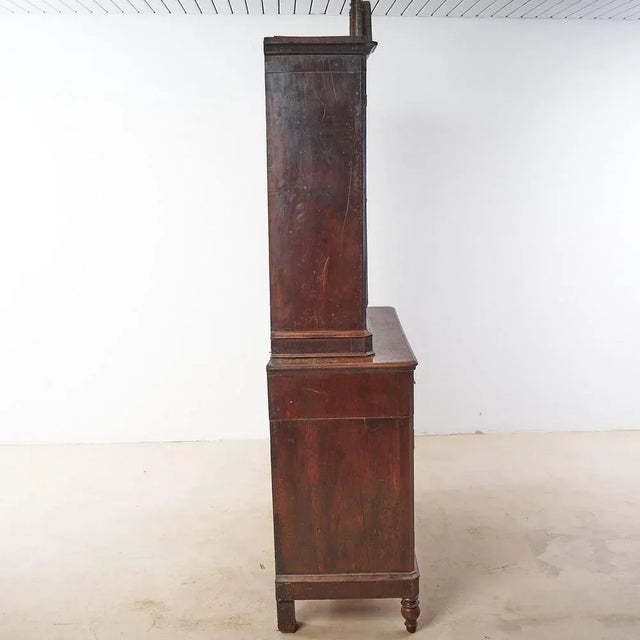 Vintage Cabinet with Showcase For Sale - Image 5 of 10