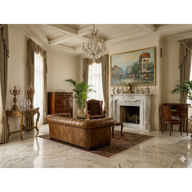 Impressionist 1950s Caroline Burnett Impressionist Paris Cityscape Painting For Sale - Image 3 of 5