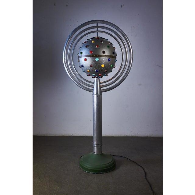 1950s Lutrario Dance Hall Floor Lamp attributed to Carlo Mollino, 1958 For Sale - Image 5 of 16