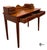Brown Vintage Federal Style Mahogany Vanity / Writing Desk For Sale - Image 8 of 9