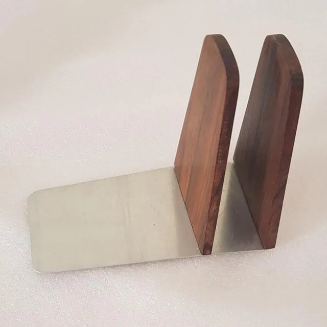 Rosewood Bookends by Kai Kristiansen, 1960s, Set of 2, in Flawless conditions. Designed 1960 to 1969 This piece is...