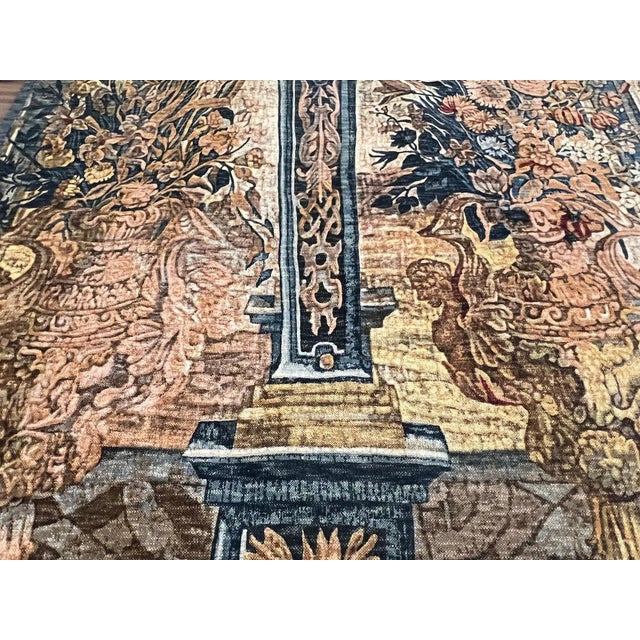 Vintage Colonnades Tapestry, 1980 For Sale - Image 4 of 18