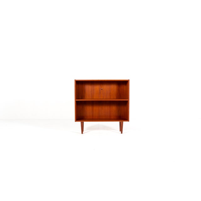 Wood Mid-Century Modern Danish Teak Bookcase, 1960s For Sale - Image 7 of 11