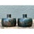 Vintage Patinated Metal Vases - Pair For Sale - Image 11 of 12