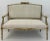 Louis XVI Style French Settee For Sale - Image 10 of 11