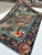 Blue Afghan Pictorial Tree of Life Hand-Knotted Wool Rug - 9'9" X 6'7" For Sale - Image 6 of 17
