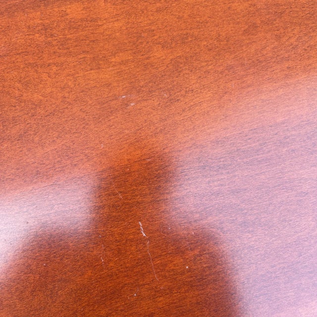 21st Century David Edward Modern Ebonized & Cherry Side Tables - 2 Pieces For Sale - Image 11 of 13