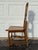 Late 19th Century Green Man North Wind Black Forest Style Hand Carved Quarter Sawn Oak Chair For Sale In Milwaukee - Image 6 of 10