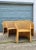 Set of six Wicker Barrel Chairs. Clean and modern lines with a Boho vibe. These would be perfect for indoor and/or outdoor...