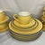 Vintage Ironstone Dinnerware Set of 24 Pieces "Spa Bright Yellow" Pattern by Pagnossin Treviso For Sale - Image 4 of 7