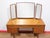 Mid Century Modern Vintage Teak Vanity Dresser by Butilux Danish Style For Sale In Greensboro - Image 6 of 9