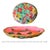 Traditional Floral Relief Decorative Platter Food Safe 16in Round For Sale - Image 3 of 3